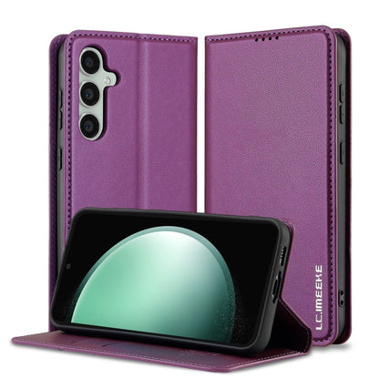 LC.IMEEKE L1 Series Frosted Fine Texture PU Phone Case, For Samsung Galaxy S24 FE 5G, For Samsung Galaxy S24 Ultra 5G, For Samsung Galaxy S24+ 5G, For Samsung Galaxy S24 5G