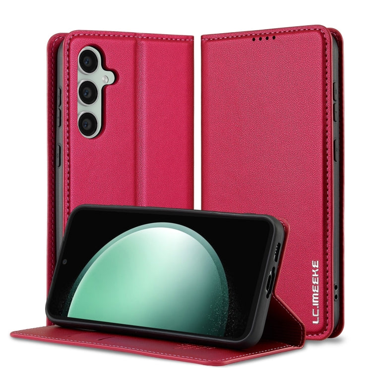 LC.IMEEKE L1 Series Frosted Fine Texture PU Phone Case, For Samsung Galaxy S24 FE 5G, For Samsung Galaxy S24 Ultra 5G, For Samsung Galaxy S24+ 5G, For Samsung Galaxy S24 5G