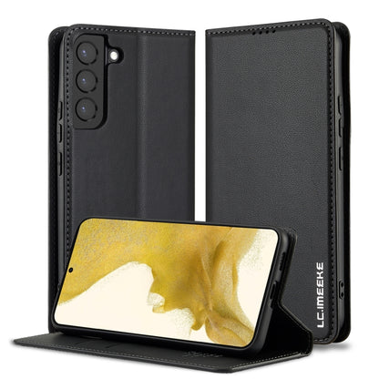 LC.IMEEKE L1 Series Frosted Fine Texture PU Phone Case, For Samsung Galaxy S22 Ultra 5G, For Samsung Galaxy S22+ 5G, For Samsung Galaxy S22 5G, For Samsung Galaxy S21 5G