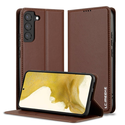 LC.IMEEKE L1 Series Frosted Fine Texture PU Phone Case, For Samsung Galaxy S21 5G, For Samsung Galaxy S21+ 5G, For Samsung Galaxy S21 Ultra 5G