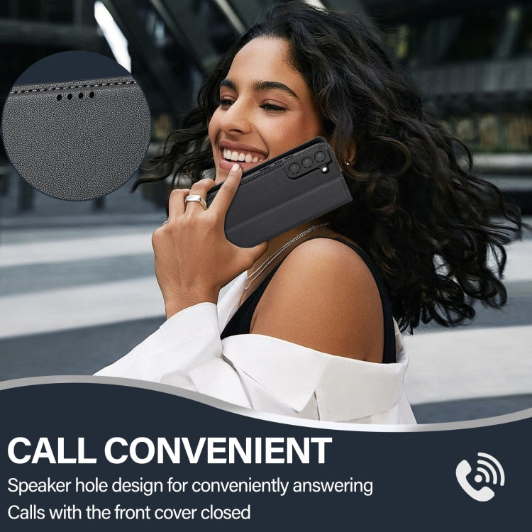 LC.IMEEKE L1 Series Frosted Fine Texture PU Phone Case, For Samsung Galaxy S21+ 5G, For Samsung Galaxy S21 Ultra 5G