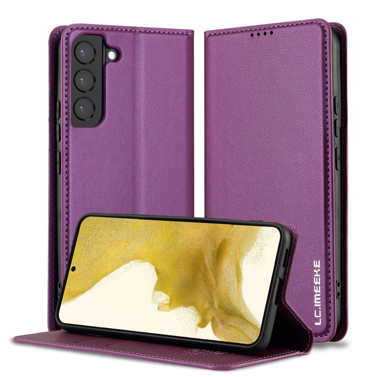 LC.IMEEKE L1 Series Frosted Fine Texture PU Phone Case, For Samsung Galaxy S21 5G, For Samsung Galaxy S21+ 5G, For Samsung Galaxy S21 Ultra 5G