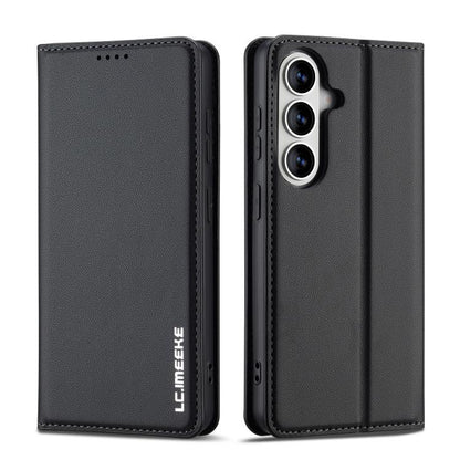 LC.IMEEKE L1 Series Frosted Fine Texture PU Phone Case, For Samsung Galaxy S26+ 5G, For Samsung Galaxy S26 Ultra 5G, For Samsung Galaxy S26 5G, For Samsung Galaxy S25 Edge 5G