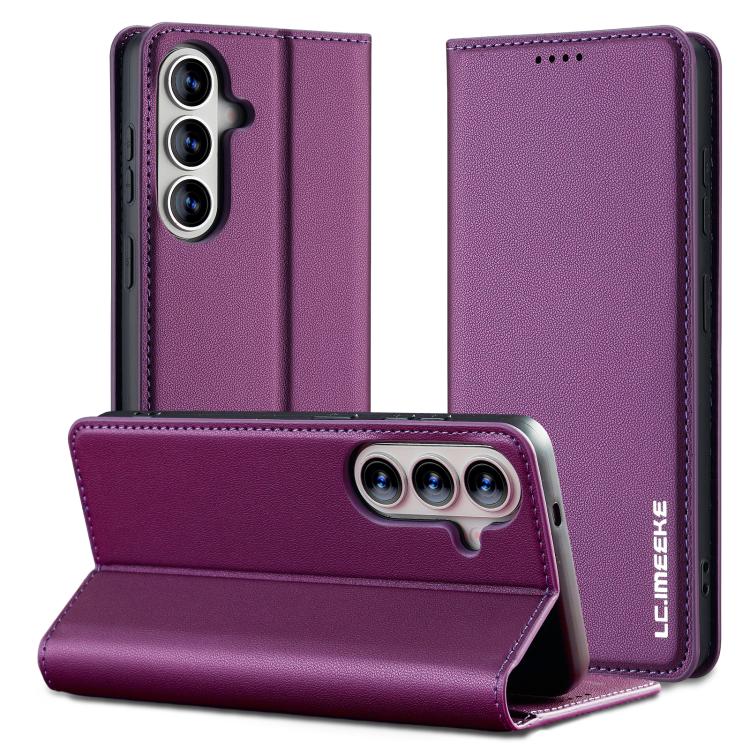 LC.IMEEKE L1 Series Frosted Fine Texture PU Phone Case, For Galaxy S26 FE 5G, For Samsung Galaxy S26+ 5G, For Samsung Galaxy S26 Ultra 5G, For Samsung Galaxy S26 5G