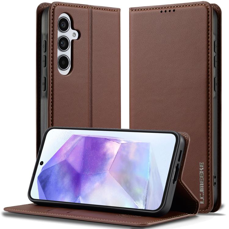 LC.IMEEKE L1 Series Frosted Fine Texture PU Phone Case, For Galaxy S26 FE 5G, For Samsung Galaxy S26+ 5G, For Samsung Galaxy S26 Ultra 5G, For Samsung Galaxy S26 5G