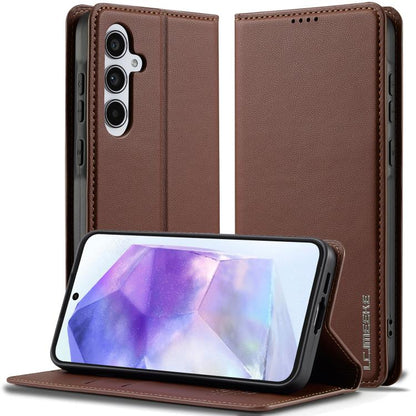 LC.IMEEKE L1 Series Frosted Fine Texture PU Phone Case, For Galaxy S26 FE 5G, For Samsung Galaxy S26+ 5G, For Samsung Galaxy S26 Ultra 5G, For Samsung Galaxy S26 5G