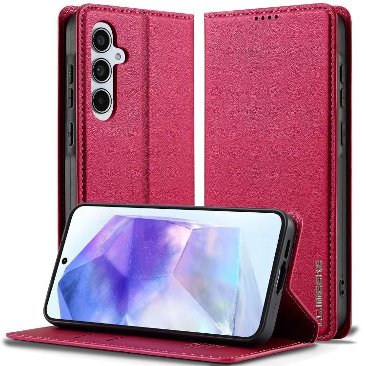 LC.IMEEKE L1 Series Frosted Fine Texture PU Phone Case, For Galaxy S26 FE 5G, For Samsung Galaxy S26+ 5G, For Samsung Galaxy S26 Ultra 5G, For Samsung Galaxy S26 5G