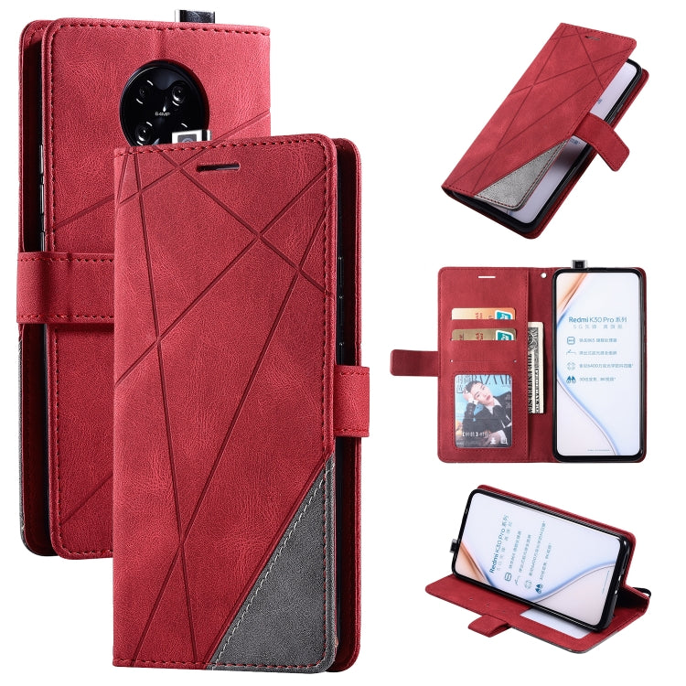 Skin Feel Splicing Horizontal Flip Leather Case with Holder & Card Slots & Wallet & Photo Frame, For Xiaomi Redmi K30 Pro, For Xiaomi Redmi Note 7 / Note 7 Pro, For Xiaomi Mi 9T Pro / Redmi K20 Pro, For Xiaomi Mi 10 5G / Mi 10 Pro 5G