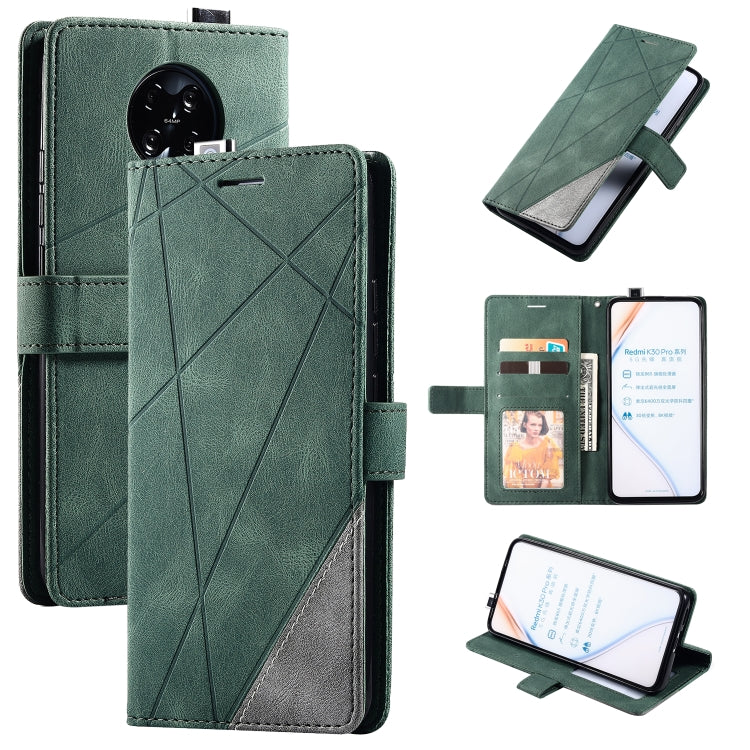 Skin Feel Splicing Horizontal Flip Leather Case with Holder & Card Slots & Wallet & Photo Frame, For Xiaomi Redmi K30 Pro, For Xiaomi Redmi Note 7 / Note 7 Pro, For Xiaomi Mi 9T Pro / Redmi K20 Pro, For Xiaomi Mi 10 5G / Mi 10 Pro 5G