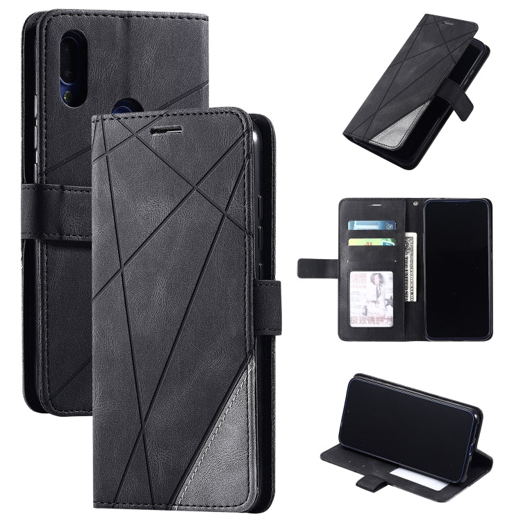 Skin Feel Splicing Horizontal Flip Leather Case with Holder & Card Slots & Wallet & Photo Frame, For Xiaomi Redmi K30 Pro, For Xiaomi Redmi Note 7 / Note 7 Pro, For Xiaomi Mi 9T Pro / Redmi K20 Pro, For Xiaomi Mi 10 5G / Mi 10 Pro 5G