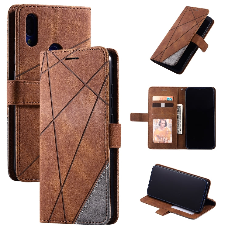 Skin Feel Splicing Horizontal Flip Leather Case with Holder & Card Slots & Wallet & Photo Frame, For Xiaomi Redmi K30 Pro, For Xiaomi Redmi Note 7 / Note 7 Pro, For Xiaomi Mi 9T Pro / Redmi K20 Pro, For Xiaomi Mi 10 5G / Mi 10 Pro 5G