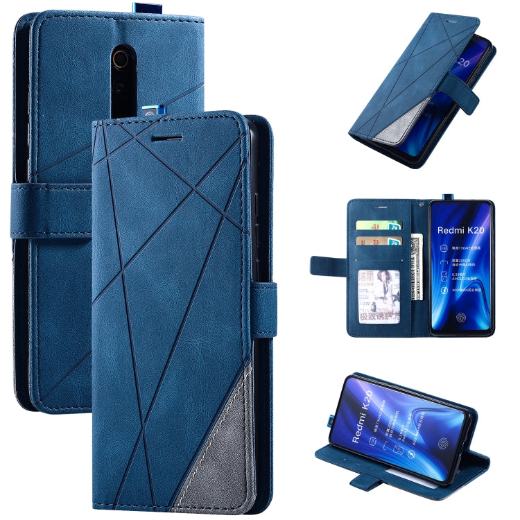 Skin Feel Splicing Horizontal Flip Leather Case with Holder & Card Slots & Wallet & Photo Frame, For Xiaomi Redmi K30 Pro, For Xiaomi Redmi Note 7 / Note 7 Pro, For Xiaomi Mi 9T Pro / Redmi K20 Pro, For Xiaomi Mi 10 5G / Mi 10 Pro 5G
