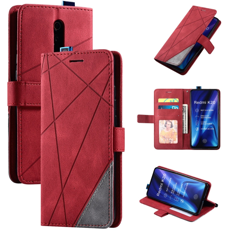 Skin Feel Splicing Horizontal Flip Leather Case with Holder & Card Slots & Wallet & Photo Frame, For Xiaomi Redmi K30 Pro, For Xiaomi Redmi Note 7 / Note 7 Pro, For Xiaomi Mi 9T Pro / Redmi K20 Pro, For Xiaomi Mi 10 5G / Mi 10 Pro 5G