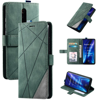 Skin Feel Splicing Horizontal Flip Leather Case with Holder & Card Slots & Wallet & Photo Frame, For Xiaomi Redmi K30 Pro, For Xiaomi Redmi Note 7 / Note 7 Pro, For Xiaomi Mi 9T Pro / Redmi K20 Pro, For Xiaomi Mi 10 5G / Mi 10 Pro 5G