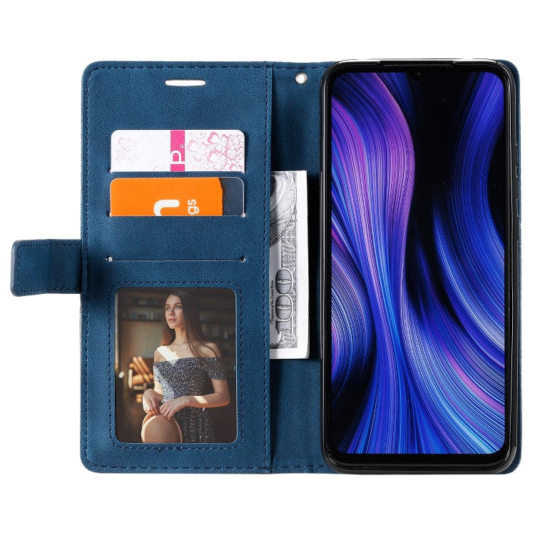 Skin Feel Splicing Horizontal Flip Leather Case with Holder & Card Slots & Wallet & Photo Frame, For Xiaomi Redmi 10X Pro 5G / 10X 5G, For Xiaomi Redmi Note 9