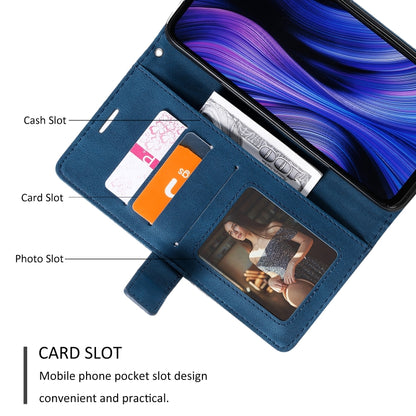 Skin Feel Splicing Horizontal Flip Leather Case with Holder & Card Slots & Wallet & Photo Frame, For Xiaomi Redmi 10X Pro 5G / 10X 5G, For Xiaomi Redmi Note 9