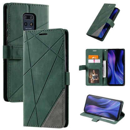 Skin Feel Splicing Horizontal Flip Leather Case with Holder & Card Slots & Wallet & Photo Frame, For Xiaomi Redmi 10X Pro 5G / 10X 5G, For Xiaomi Redmi Note 9