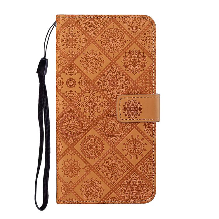 Ethnic Style Embossed Pattern Leather Phone Case, For Samsung Galaxy S25 FE 5G, For Samsung Galaxy S25 5G, For Samsung Galaxy S25+ 5G
