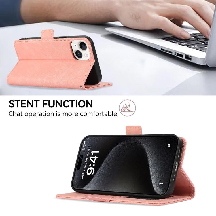 ABEEL Frosted Magnetic RFID Leather Phone Case, For OnePlus 13, For OnePlus Nord 4