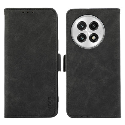 ABEEL Frosted Magnetic RFID Leather Phone Case, For OnePlus 13, For OnePlus Nord 4