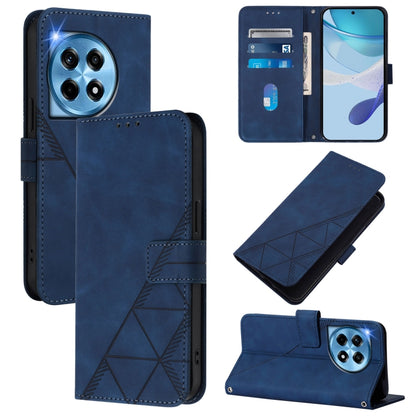 Crossbody 3D Embossed Flip Leather Phone Case, For OnePlus Nord 4 5G, For OnePlus Nord CE4 Lite, For OnePlus 12R 5G Global, For OnePlus 12 5G Global