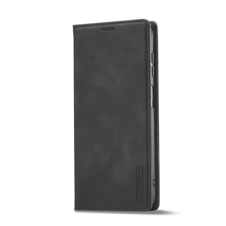 LC.IMEEKE Strong Magnetism Microfiber Leather Phone Case, For Galaxy S26 FE 5G, For Samsung Galaxy S26+ 5G, For Samsung Galaxy S26 Ultra 5G, For Samsung Galaxy S26 5G