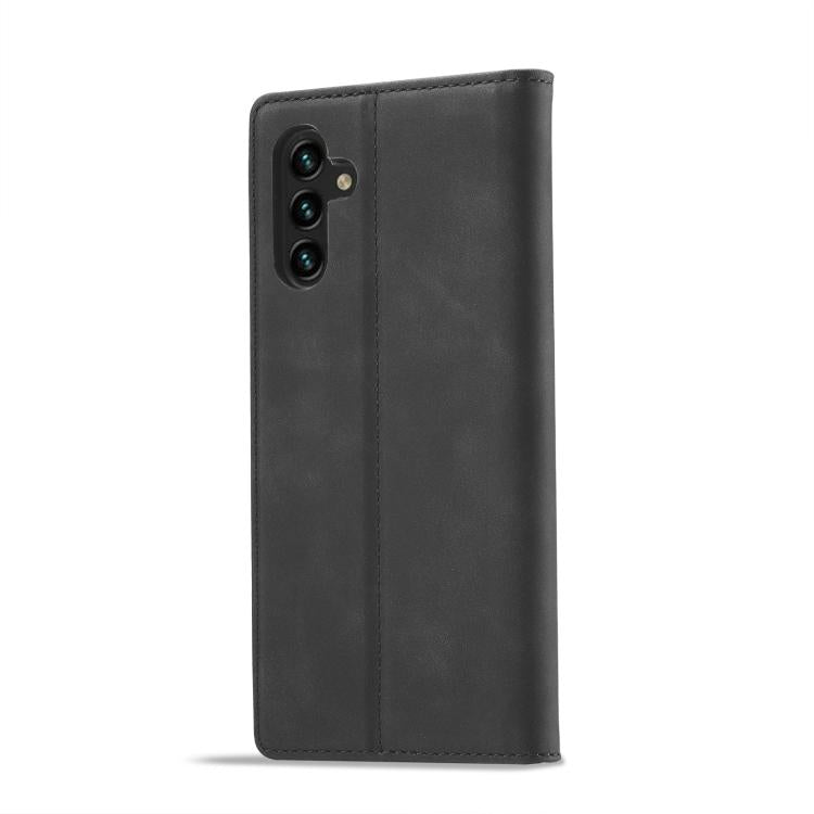 LC.IMEEKE Strong Magnetism Microfiber Leather Phone Case, For Galaxy S26 FE 5G, For Samsung Galaxy S26+ 5G, For Samsung Galaxy S26 Ultra 5G, For Samsung Galaxy S26 5G