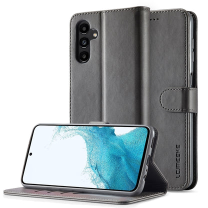 LC.IMEEKE Calf Texture Leather Phone Case, For Samsung Galaxy S25 Ultra 5G, For Samsung Galaxy S24 FE 5G