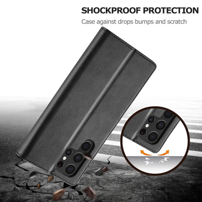 LC.IMEEKE Calf Texture Leather Phone Case, For Samsung Galaxy S25 Ultra 5G, For Samsung Galaxy S24 FE 5G