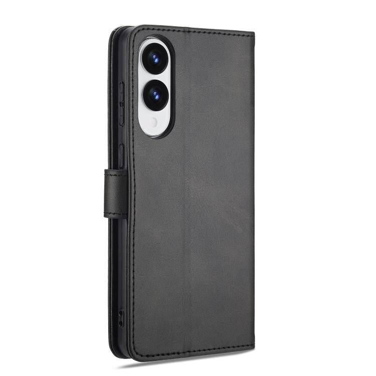 LC.IMEEKE Calf Texture Leather Phone Case, For Samsung Galaxy S25 Edge 5G, For Samsung Galaxy S25 5G, For Samsung Galaxy S25+ 5G, For Samsung Galaxy S25 Ultra 5G