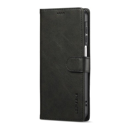 LC.IMEEKE Calf Texture Leather Phone Case, For Galaxy S26 FE 5G, For Samsung Galaxy S26+ 5G, For Samsung Galaxy S26 Ultra 5G, For Samsung Galaxy S26 5G