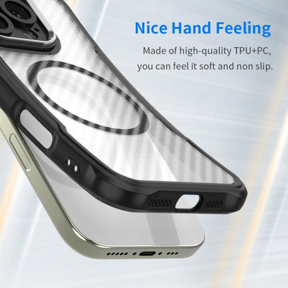 Carbon Fiber Texture MagSafe Translucent Phone Case, For Samsung Galaxy S25+ 5G, For Samsung Galaxy S25 Ultra 5G, For Samsung Galaxy S24 FE 5G, For Samsung Galaxy S24 Ultra 5G, For Samsung Galaxy S24+ 5G, For Samsung Galaxy S24 5G