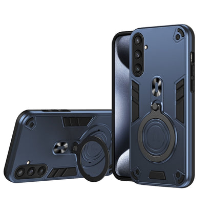 Metal Ring 360 Degree Rotating Holder PC Hybrid TPU Phone Case, For Samsung Galaxy S25 5G, For Samsung Galaxy S25+ 5G, For Samsung Galaxy S25 Ultra 5G, For Samsung Galaxy S24 FE 5G, For Samsung Galaxy S24 Ultra 5G, For Samsung Galaxy S24 5G            ...