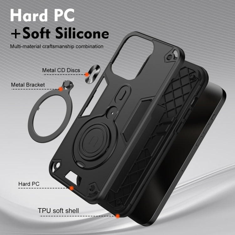 Metal Ring 360 Degree Rotating Holder PC Hybrid TPU Phone Case, For Samsung Galaxy S25 5G, For Samsung Galaxy S25+ 5G, For Samsung Galaxy S25 Ultra 5G, For Samsung Galaxy S24 FE 5G, For Samsung Galaxy S24 Ultra 5G, For Samsung Galaxy S24 5G            ...