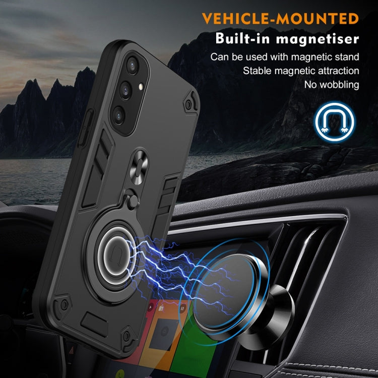 Metal Ring 360 Degree Rotating Holder PC Hybrid TPU Phone Case, For Samsung Galaxy S25 5G, For Samsung Galaxy S25+ 5G, For Samsung Galaxy S25 Ultra 5G, For Samsung Galaxy S24 FE 5G, For Samsung Galaxy S24 Ultra 5G, For Samsung Galaxy S24 5G            ...
