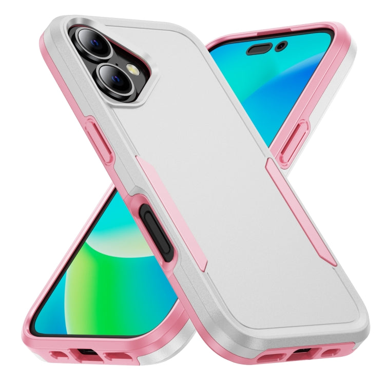 Pioneer Armor Heavy Duty PC + TPU Phone Case, For iPhone 16 Pro, For iPhone 16 Plus