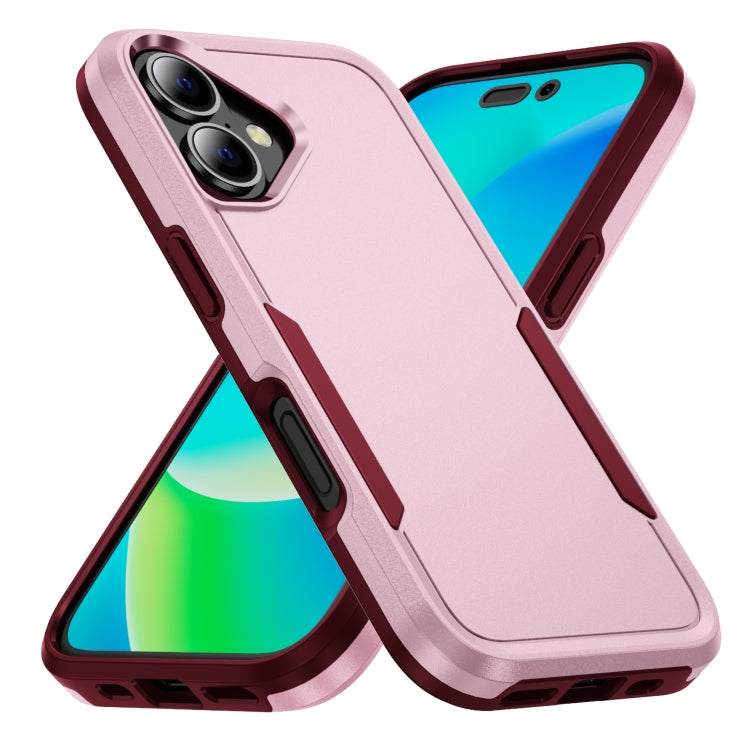 Pioneer Armor Heavy Duty PC + TPU Phone Case, For iPhone 16 Pro, For iPhone 16 Plus