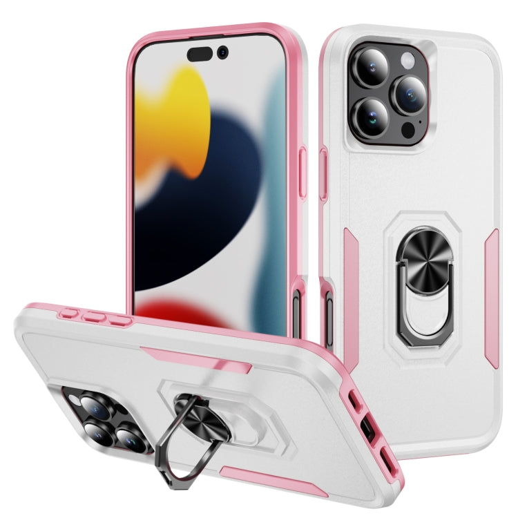 Pioneer Armor Heavy Duty PC + TPU Phone Case with Holder, For iPhone Air, For iPhone 16 Pro Max