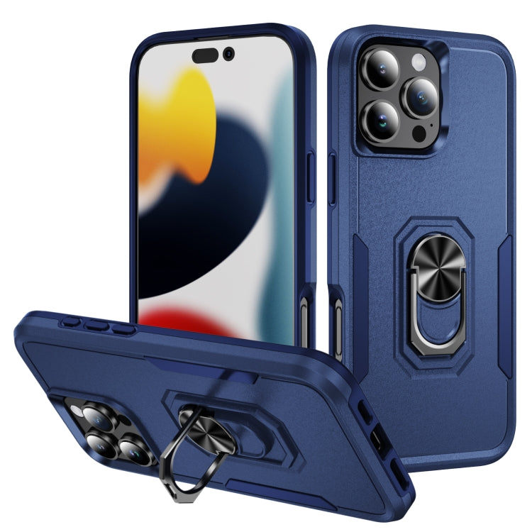 Pioneer Armor Heavy Duty PC + TPU Phone Case with Holder, For iPhone Air, For iPhone 16 Pro Max