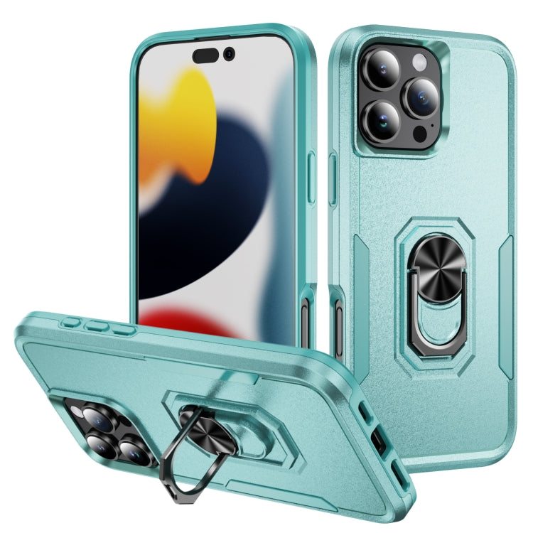 Pioneer Armor Heavy Duty PC + TPU Phone Case with Holder, For iPhone Air, For iPhone 16 Pro Max