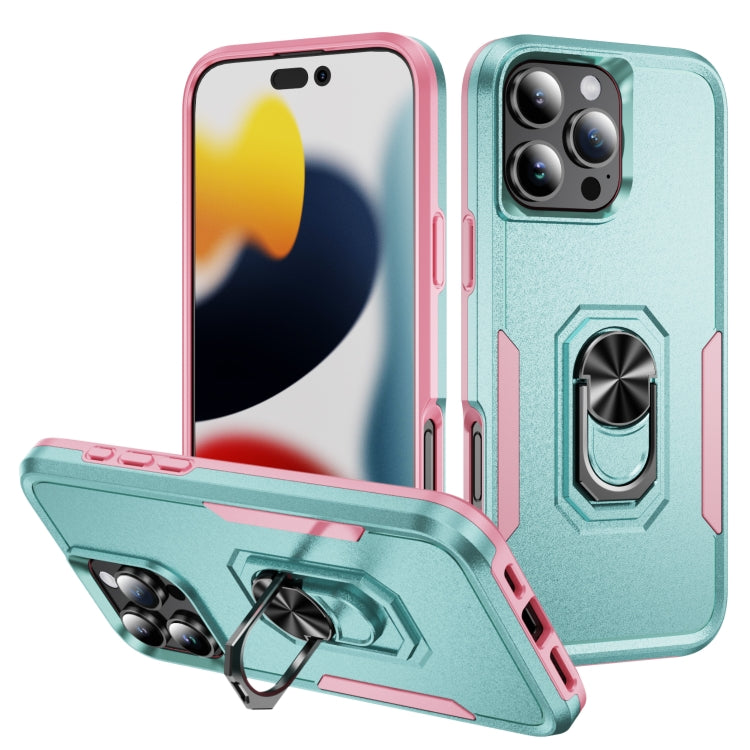 Pioneer Armor Heavy Duty PC + TPU Phone Case with Holder, For iPhone Air, For iPhone 16 Pro Max