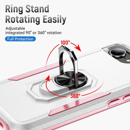 Pioneer Armor Heavy Duty PC + TPU Phone Case with Holder, For iPhone 17e / 16e, For iPhone 17 Pro Max