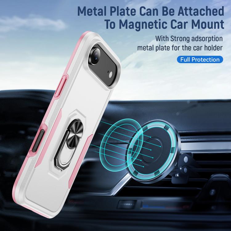 Pioneer Armor Heavy Duty PC + TPU Phone Case with Holder, For iPhone Air, For iPhone 16 Pro Max