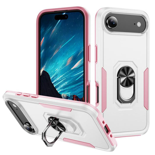 Pioneer Armor Heavy Duty PC + TPU Phone Case with Holder, For iPhone Air, For iPhone 16 Pro Max