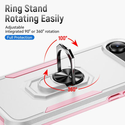 Pioneer Armor Heavy Duty PC + TPU Phone Case with Holder, For iPhone Air, For iPhone 16 Pro Max
