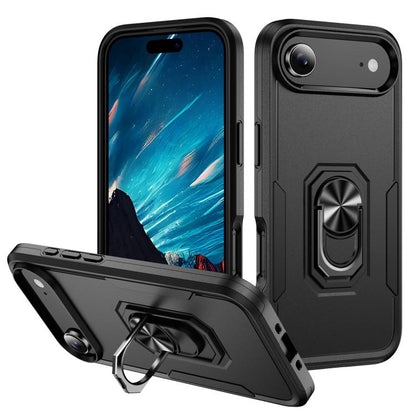 Pioneer Armor Heavy Duty PC + TPU Phone Case with Holder, For iPhone Air, For iPhone 16 Pro Max