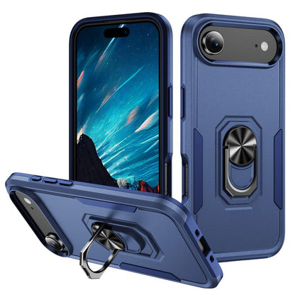 Pioneer Armor Heavy Duty PC + TPU Phone Case with Holder, For iPhone Air, For iPhone 16 Pro Max