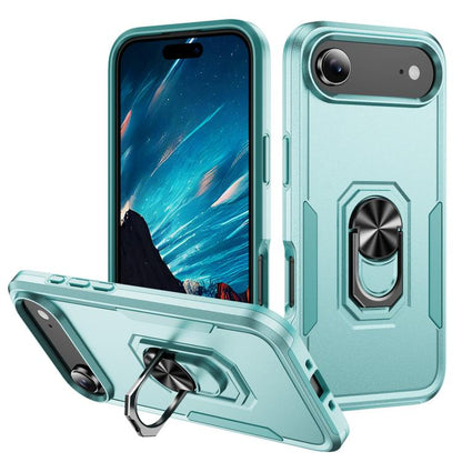 Pioneer Armor Heavy Duty PC + TPU Phone Case with Holder, For iPhone Air, For iPhone 16 Pro Max