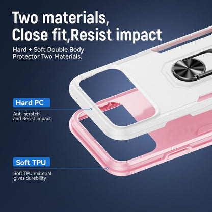 Pioneer Armor Heavy Duty PC + TPU Phone Case with Holder, For iPhone 18 Pro, For iPhone 18 Pro Max