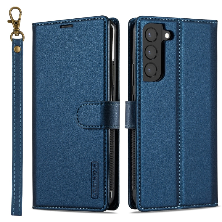LC.IMEEKE L2 Series Detachable Magsafe PU Phone Case with Lanyard, For Samsung Galaxy S23 FE 5G, For Samsung Galaxy S20 FE 5G, For Samsung Galaxy S22+ 5G